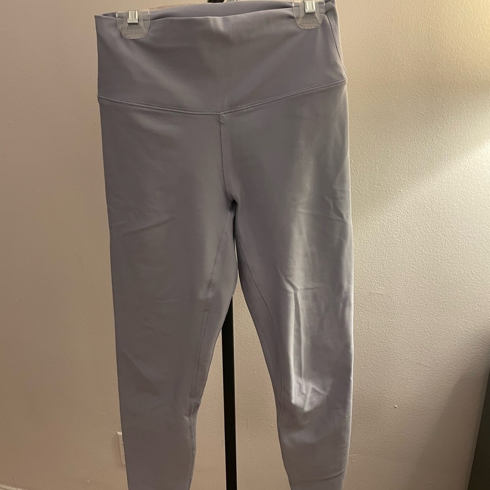 High-Waisted Light Blue Leggings
